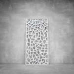 Wall Art D101 - 2900 X 1400 X 20 Indoor Matt Black No