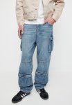 Style Republic Fashion Baggy Cargo Jean - Mid Wash