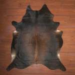 A Grade Cow Hide 506 Brown L - Large Brown Solid