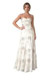 Floral Beaded Prom Dresses Spaghetti Strap Embroidered Bridesmaid Dress Tulle A Line Sleeveless Long Formal Evening Party Gown F
