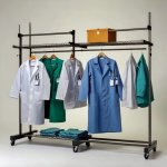 Koi Black Lab Coat