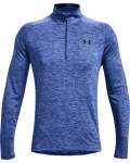 Men's Ua Tech Zip Long Sleeve - Tech Blue XL