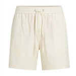 Textured Shorts -cannoli Cream