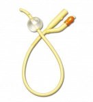 Silicone-elastomer Coated Latex Foley Catheters