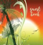 Guest Book Hardback Visitors Book Guest Comments Book Vacation Home Guest Book Beach House Guest Book Visitor Comments Book Hous
