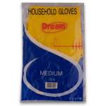 Household Rubber Gloves Medium - 1 Pack