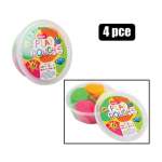 Play Dough 4 Pcs 60G Neon