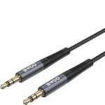 Nylon Braided+aluminum-alloy Shell Aux Cable 3.5MM To 3.5MM