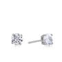 Sterling Silver Cubic Zirconia Stud Earrings