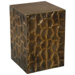 Square Metal Side Table planter display Box 31CM X 31CM X 44CM