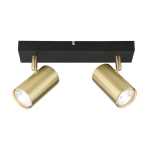 Lena Double Metal Spotlight Gold