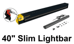 Hella 40 LED Bar Black Magic Slim Line