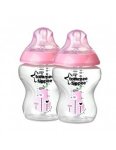 Tommee Tippee - 260ML Decorated Bottle Girl