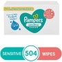 Pampers Sensitive Baby Wipes 9 X 56 Wipes