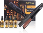 Enzo EN-3984 Professional Salon And Home Hair Straightener With Argan Oil