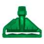 Parrot Janitorial Fan Mop Holder Plastic Clip Green JA0324G