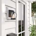 Teddington Outdoor Lantern Light With Clear Glass
