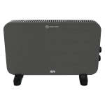 Alva Electric Convection Heater - Metallic Grey