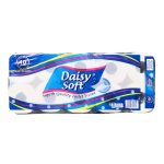 Daisy Soft Toilet Roll Tissue 500 Sheets 1 Ply 10’S