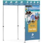 Ovation Sublimated Gazebo 1.5M 1.5M 1 Full-wall Skin