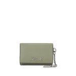 K signature Chain Cardholder -oil Green