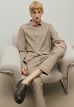 Regular Fit Textured Shirt - Greige