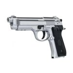 Hfc Green Gas Airsoft Pistol - Silver HG-126S