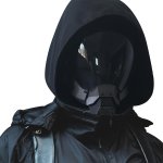 Full Face Punk Cool Cosplay Mask Double Sided Breathable Tactical Mask For Halloween Music Festival Party