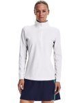 Women's Ua Storm Midlayer Zip - White Sm