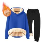 WENKOMG1 Mens Sports Sweatsuit 2 Piece Outfits Casual Sweatshirt And Sweatpant Athletic Workout Set Tracksuits Piece Slim Fit Lo