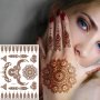 Temporary Tattoo Stickers Waterproof And Sweat-proof Lace Pattern Elegant Durable Tattoo Stickers Body Art For 2-3 Days