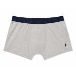 Polo Mens Plain Knite Boxer In Grey navy - Grey navy 3XL