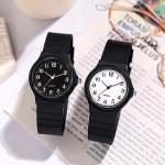Casual Black And White Electronic Watch For Boys And Girls