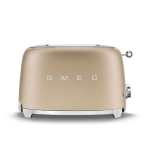 Smeg Two Slice Toaster Matte Finish - White