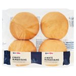 Pnp Hamburger Buns 4 Pack