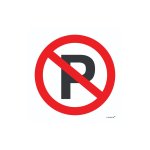 Tower "no Parking" Signage 150X150MM Tbd