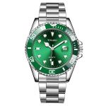 Water Ghost Men's Business-casual Waterproof Stainless Steel Watch