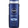 Nivea Men Cool Kick Shower Gel 24H Fresh Effect Refreshing Body Face & Hair 500ML