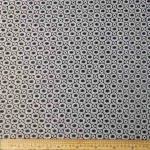Printed Knits 150CM Green & Black Squares & Circle