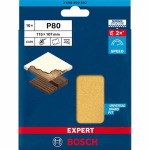 Bosch Disc Sanding 115X107MM 80G 6H H&l 10PCE
