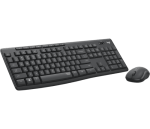 Logitech MK295 Silent Wireless Keyboard Mouse Combo Black Graphite