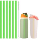 Straws Replacement Compatible With Owala Freepsip 24OZ 32OZ Water Bottle Replacement Parts For Owala Free Sip Sway 30 Oz Include