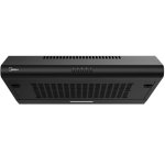 Midea 60CM Shelf Extractor Fan Matte Black Ducted Or Ductless 60F49-EM21-BLACK