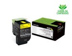 Genuine Lexmark 808Y High Yield Yellow Laser Toner Cartridge