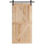 Swartland Door-pine Barn Door With K Brace Hardware Included