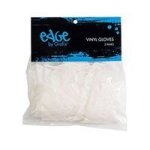Edge White Vinyl Gloves - 10 Pack
