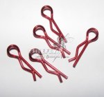 Himoto – Large Body Clips – Red – 5PCS