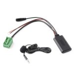 Car Aux Bluetooth Audio Cable Wiring Harness With MIC For Mercedes-benz Clc Slk Sl 2008 Comand Ntg 2.5