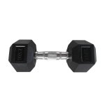 7.5KG Rubber Hex Dumbbell