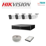 Hikvision Accusense 4MP Ip Cctv Kit